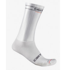 CASTELLI FAST FEET 3 white cycling socks 2025