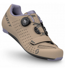 SCOTT Comp Boa women's road cycling shoes - Toast beige / bliss pink 2026