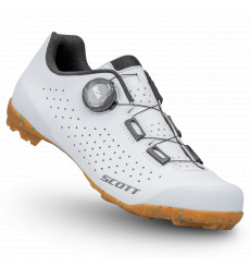 Chaussures vélo femme gravel SCOTT GRAVEL PRO - Blanc 2026