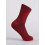 SPECIALIZED Soft Air Mid summer cycling socks - Garnet Red