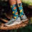 SOX FOOTWEAR Avocado Crew Cycling Socks