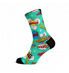 SOX FOOTWEAR Chaussettes vélo Crew Comic