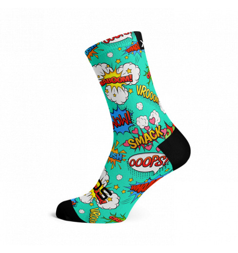SOX FOOTWEAR Comic Crew Cycling Socks