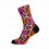 SOX FOOTWEAR Electric Leopard Pink Crew Cycling Socks