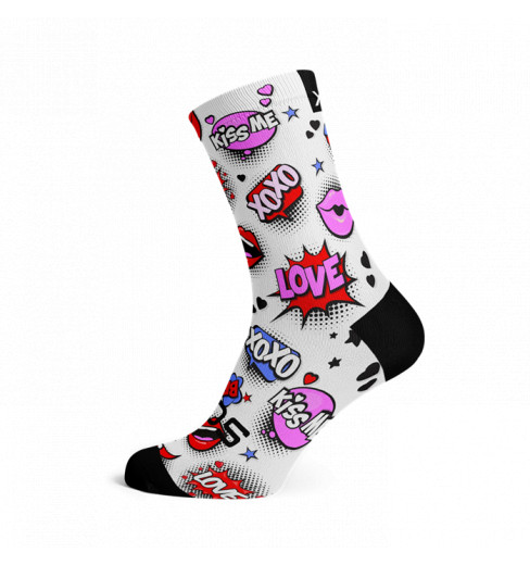 SOX FOOTWEAR Love Struck Crew Cycling Socks