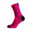 SOX FOOTWEAR Neon Slide Pink Crew Cycling Socks