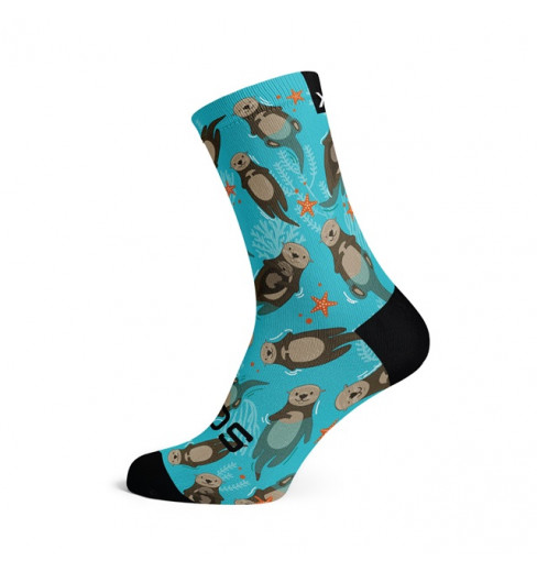 SOX FOOTWEAR Otters Crew Cycling Socks