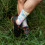 SOX FOOTWEAR Pastel White Crew Cycling Socks