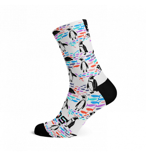 SOX FOOTWEAR Penguin Crew Cycling Socks