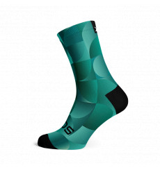 SOX FOOTWEAR Chaussettes v&eacute;lo Crew Solid Teal