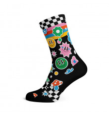 SOX FOOTWEAR Chaussettes vélo Crew Slight Sticker