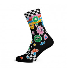 SOX FOOTWEAR Chaussettes v&eacute;lo Crew Slight Sticker