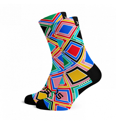 SOX FOOTWEAR Chaussettes v&eacute;lo Crew Zulu
