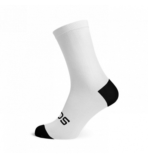 SOX FOOTWEAR Chaussettes v&eacute;lo Crew Solid White