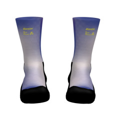 SANTINI Tour de France Alpe d&rsquo;Huez high cycling socks - 2026