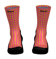 SANTINI Tour de France FAZ Grand Départ Suisse socks - 2026
