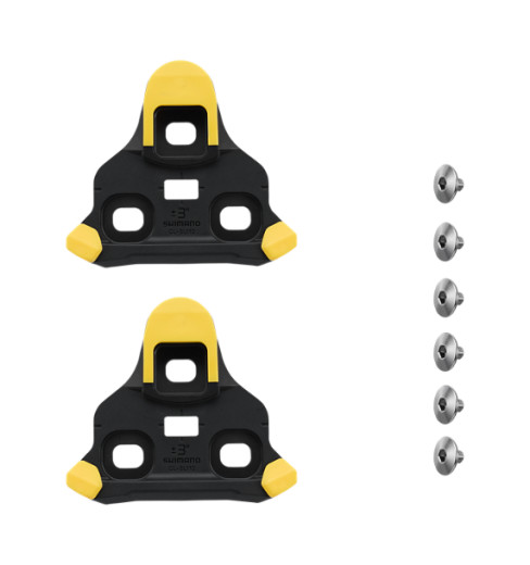 SHIMANO SPD-SLR CL-SL110 6&deg; cleats - Yellow