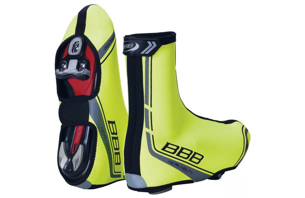 BBB couvre-chaussures Heavyduty OSS Jaune Fluo 2018 CHAUSSURES VELO