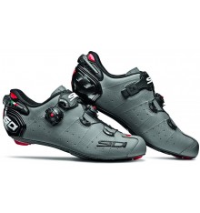 Chaussures vélo route SIDI Wire 2 Carbon gris mat noir 2021
