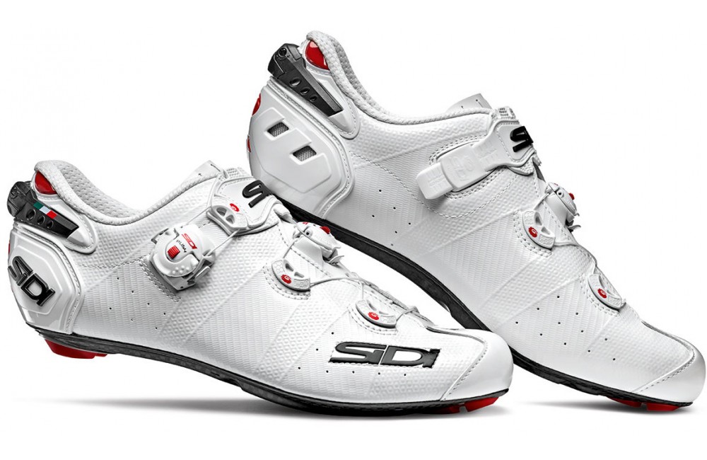 white road bike shoes