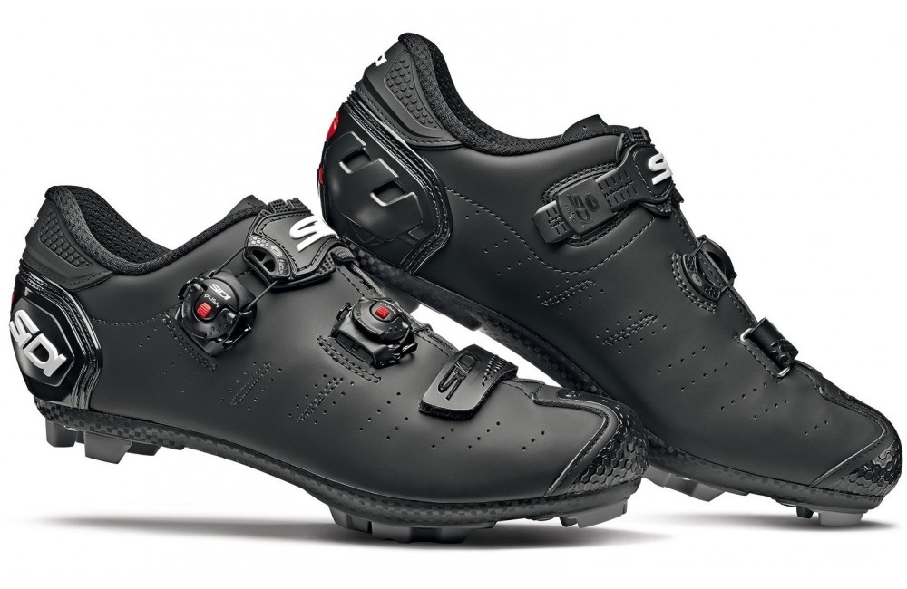 SRS Mega Carbon matt black MTB shoes 