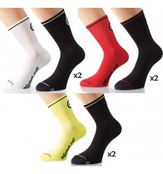 ASSOS 2 paires de chaussettes été Mille S7 2015