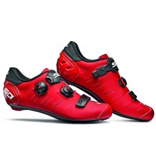 Chaussures vélo route SIDI Ergo 5 carbon Composite rouge mat / noir