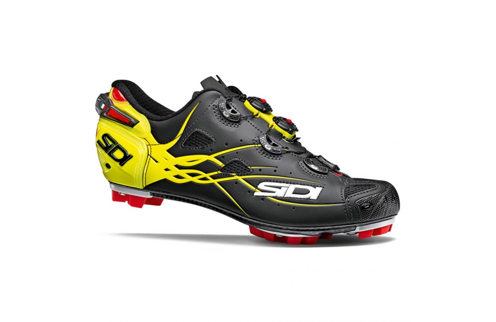 New SIDI TIGER Carbon Mountain MTB Cycling Shoes Bright Yellow US Warehouse