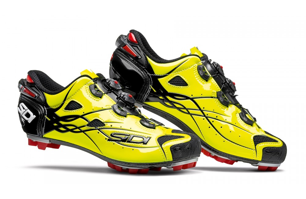 SIDI Tiger carbon bright yellow 