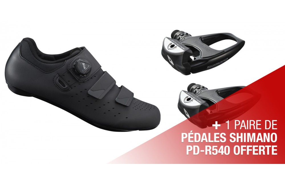 road pedals and shoes