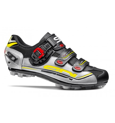 Chaussures VTT SIDI Eagle 7 noir gris jaune 2017