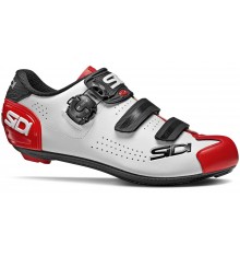 Chaussures vélo route homme SIDI ALBA 2 blanc / noir / rouge 2020