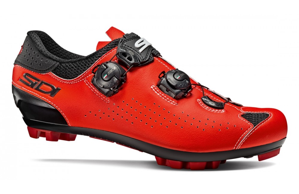 red mtb shoes