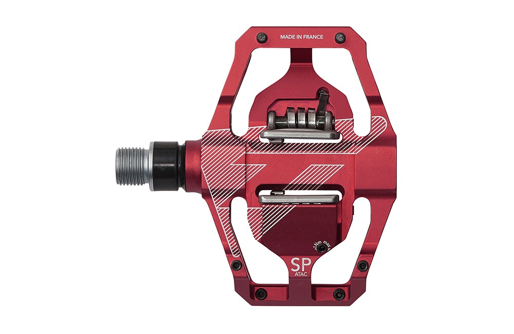 RED MTB pedals WITH ATAC 