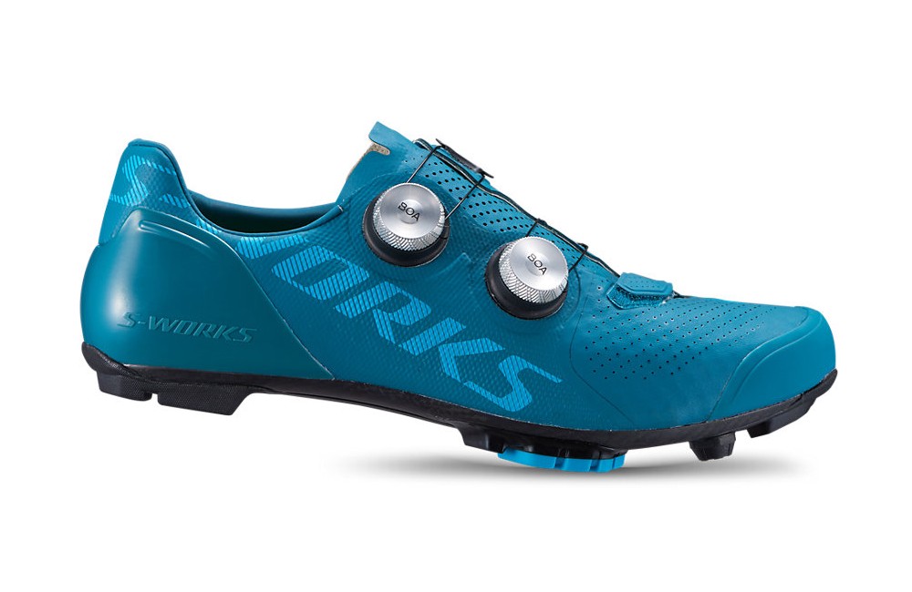 SPECIALIZED S-Works 7 turquoise Mountain 2020 - Bike Shoes