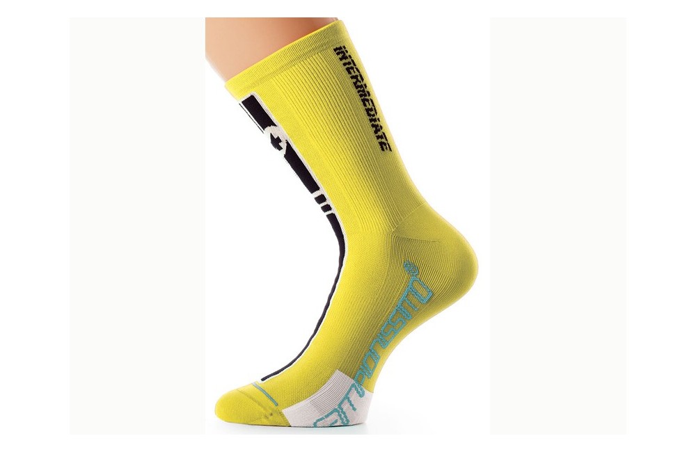 Assos S7 intermédiaire Vélo Chaussettes-Noir
