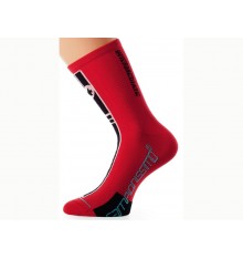 ASSOS Intermediate red socks 
