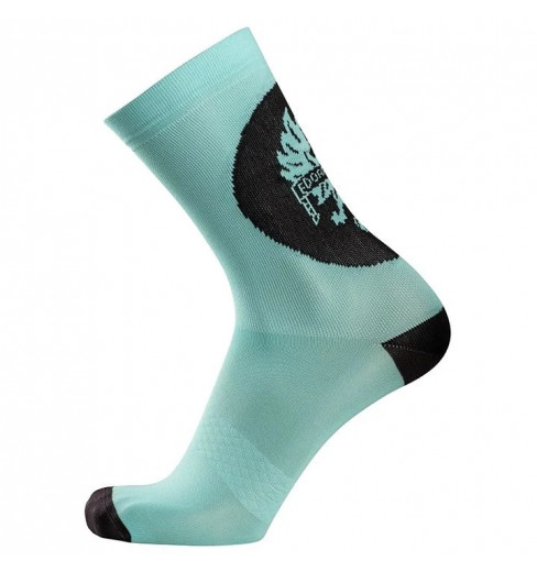 BIANCHI MILANO Oreto celeste cycling socks