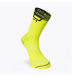 BJORKA chaussettes vélo été TEAM 2021 Noir / Jaune
