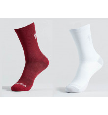 SPECIALIZED chaussettes vélo été Soft Air Tall - Speed of Light Collection