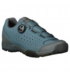 SCOTT Trail EVO Boa MTB matte blue men's shoes 2022