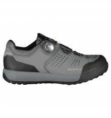 Chaussures vélo femme VTT SCOTT Shr-Alp avec système BOA® Gris/Rose 2023