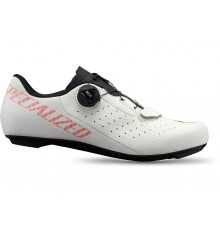 SPECIALIZED chaussures velo route Torch 1.0 Dove Grey / Vivid Coral 2022