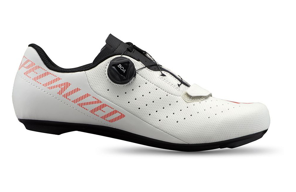 SPECIALIZED Torch  road cycling shoes - Dove Grey / Vivid Coral 2022 -  Bike Shoes