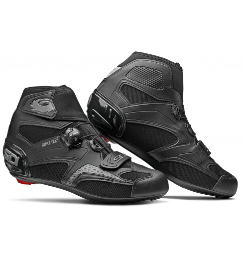 SIDI ZERO GORE 2 black winter road cycling shoes