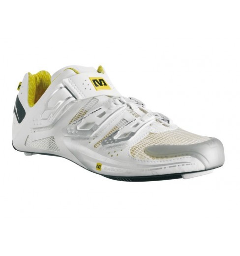 Chaussures MAVIC course Huez blanc 2011