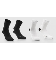 ASSOS Essence Low summer cycling socks - Twin Pack