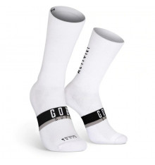 GOBIK chaussettes vélo UNISEX SUPERB AXIS EXTRA LONG BLANC 2023