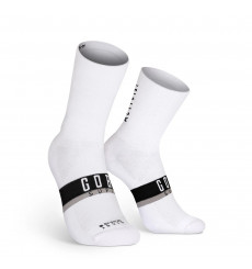 GOBIK 2023 unisex SUPERB AXIS STANDARD white cycling socks