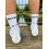 ALPE D'HUEZ chaussettes vélo hautes blanches 16cm 2022